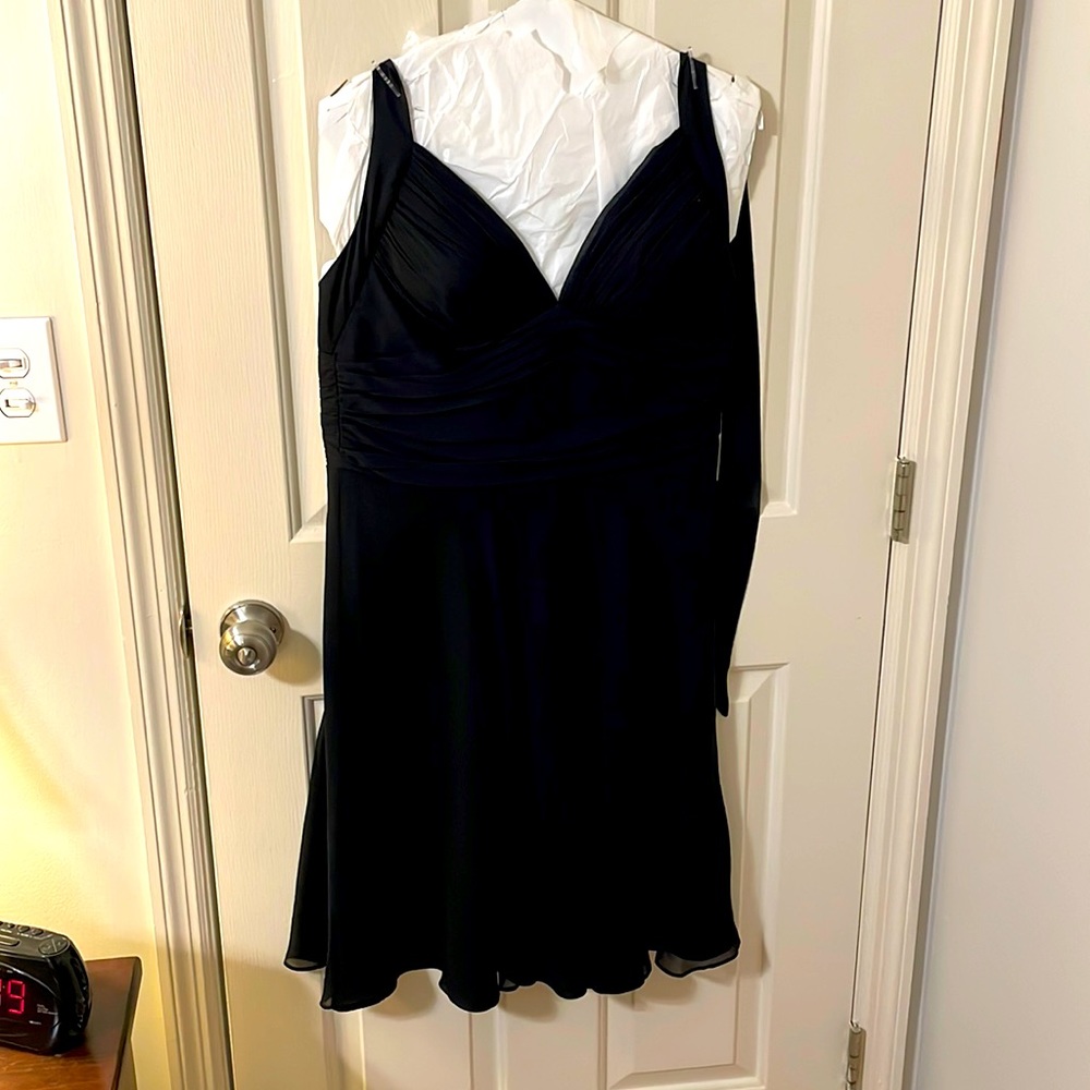 White House Black Market woman’s size 12 black dress